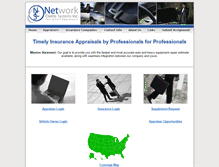 Tablet Screenshot of networkclaimssolutions.com